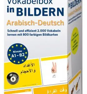 Vokabelbox, Vokabeln Deutsch Arabisch mit Bildern